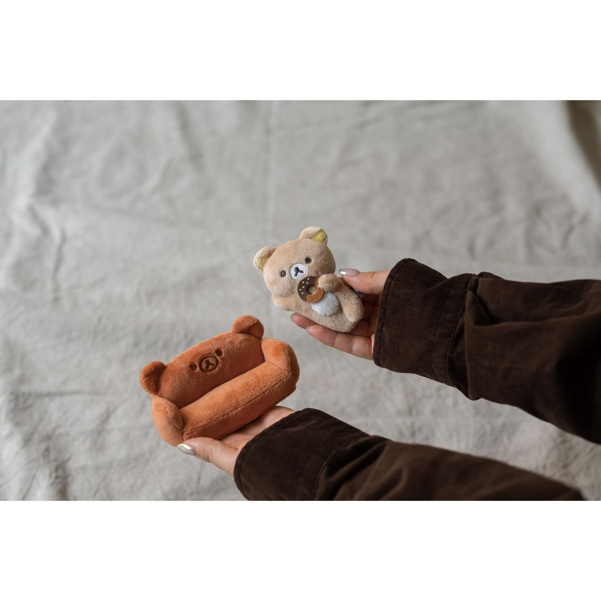 San-X Rilakkuma Plush Sofa Toy Set - Hottenori Series Model Mo33401