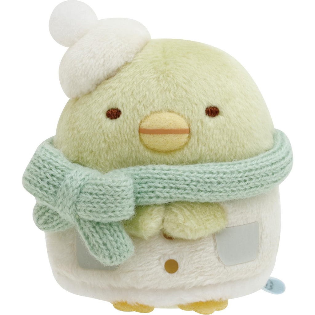 San-X Sumikko Gurashi Penguin? Plush Toy - A Sparkling Night with Lizard & Mom