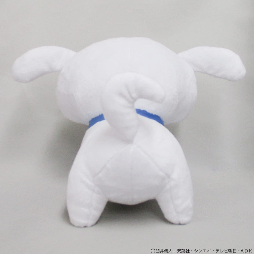 Sanei Boeki Crayon Shin-Chan Shiro Quadruped Plush Toy W20Xd27Xh21Cm Japan Sn42