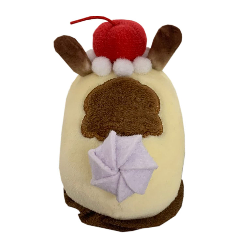 Sanei Boeki Yumemi Ushi Pudding Umi Ushi Plush Toy W5xD8xH6cm
