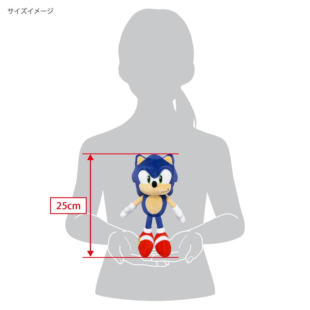Sanei Boeki Sonic The Hedgehog All Star Plush Doll Sonic S from Japan