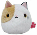 Sanei Boueki Neko Dango Cat Dumpling Calico Cat Plush Toy Height 6cm