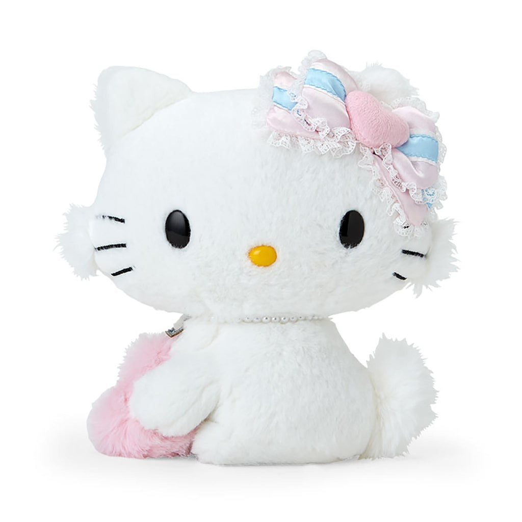 Sanrio Charmy Kitty Fluffy Heart Plush Doll Official Japan Exclusive