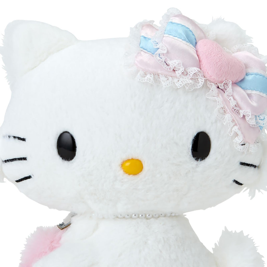 Sanrio Charmy Kitty Fluffy Heart Plush Doll Official Japan Exclusive