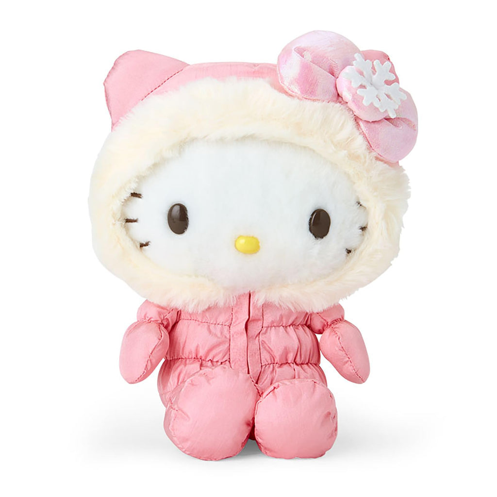 Sanrio Hello Kitty Fluffy Winter Plush Doll Japan Official Toy Gift