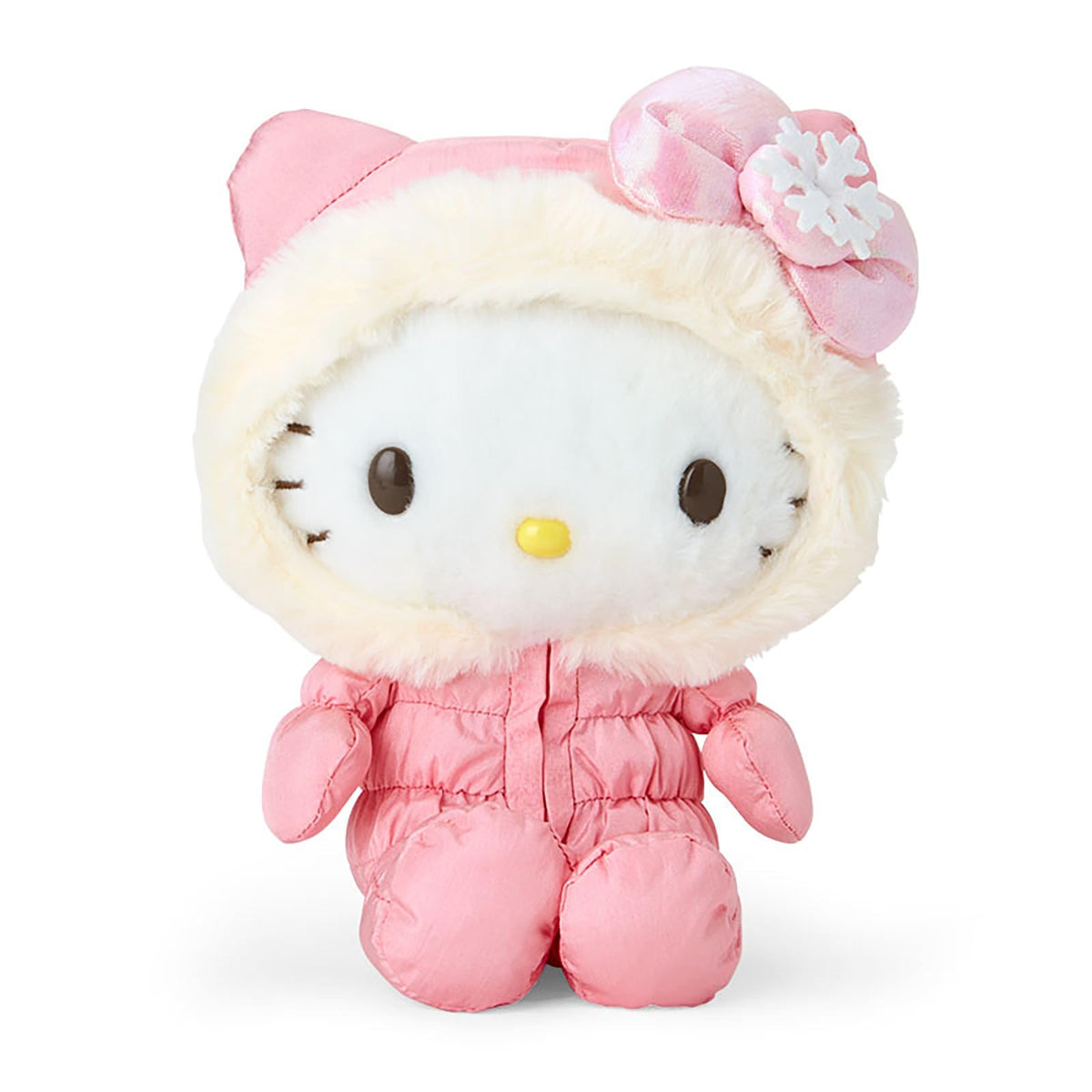 Sanrio Hello Kitty Fluffy Winter Plush Doll Japan Official Toy Gift