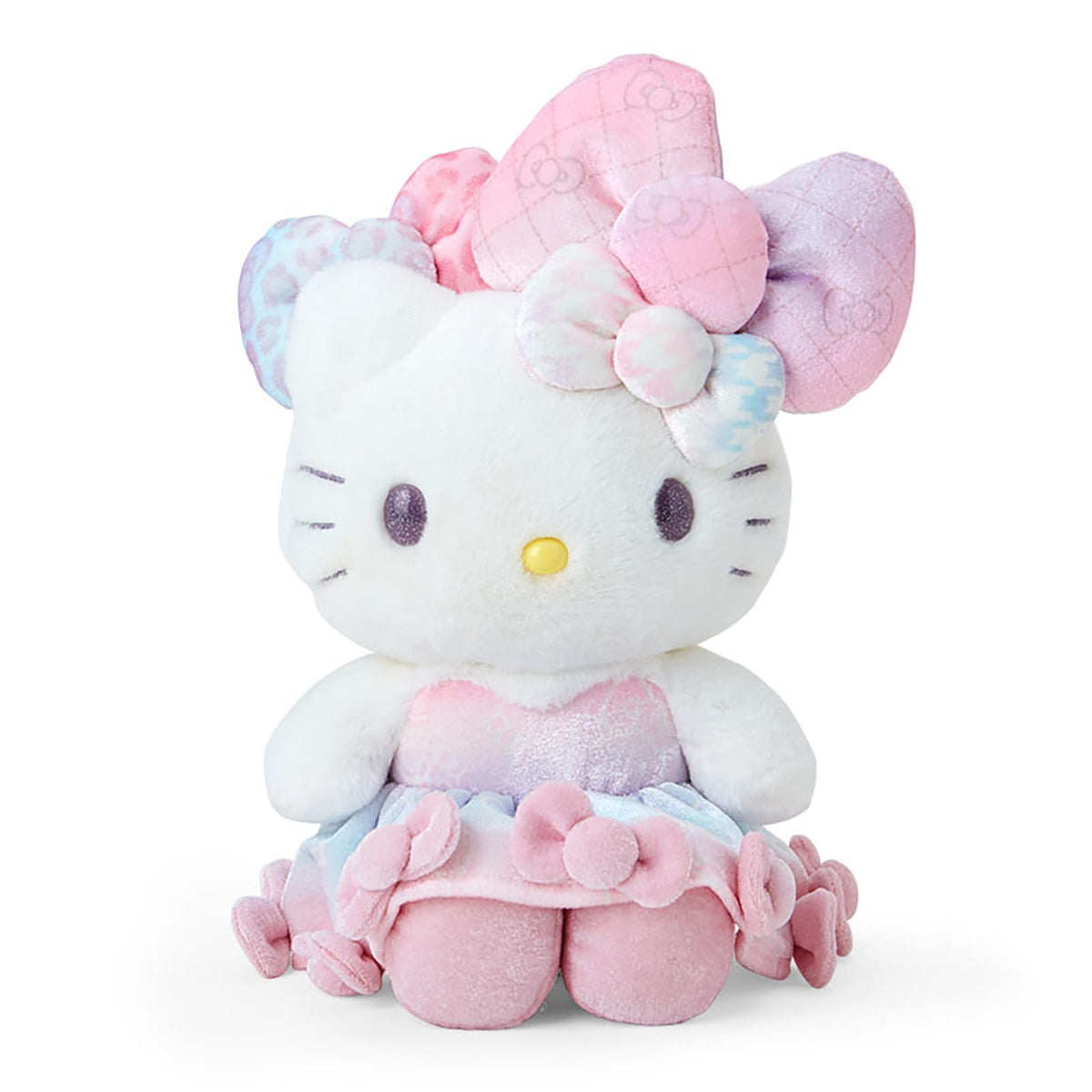 Sanrio Hello Kitty Plush Toy 50th Fashionable Ribbons Birthday Edition