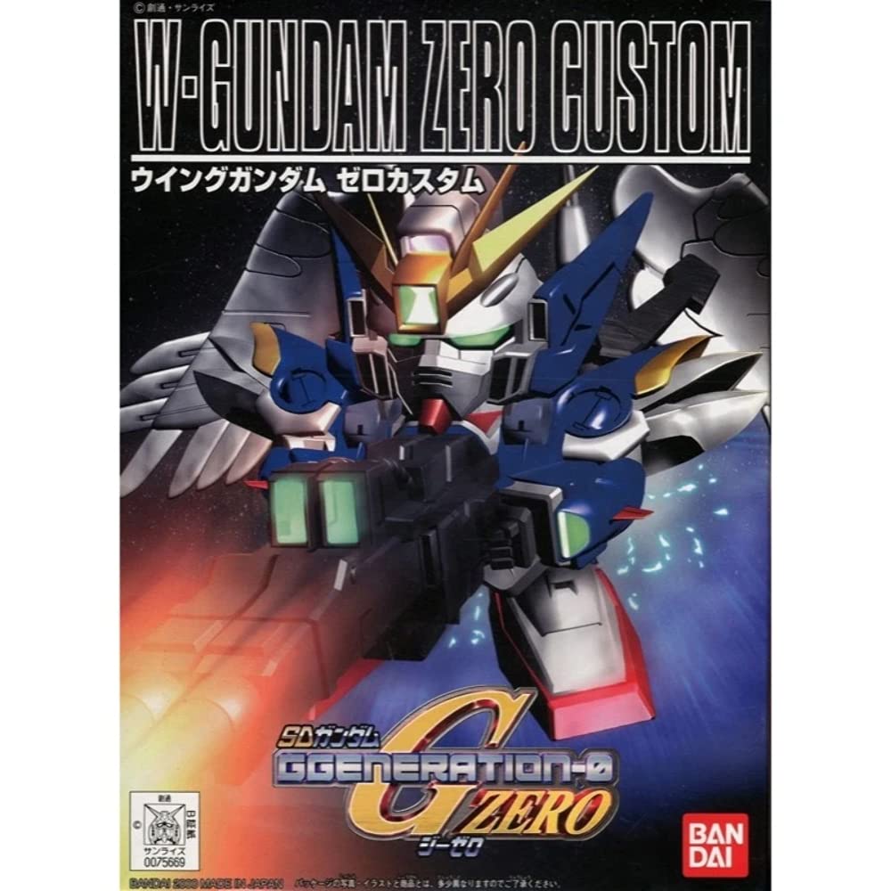 BANDAI Sd Bb 203 W Gundam Zero Custom Plastic Model Kit
