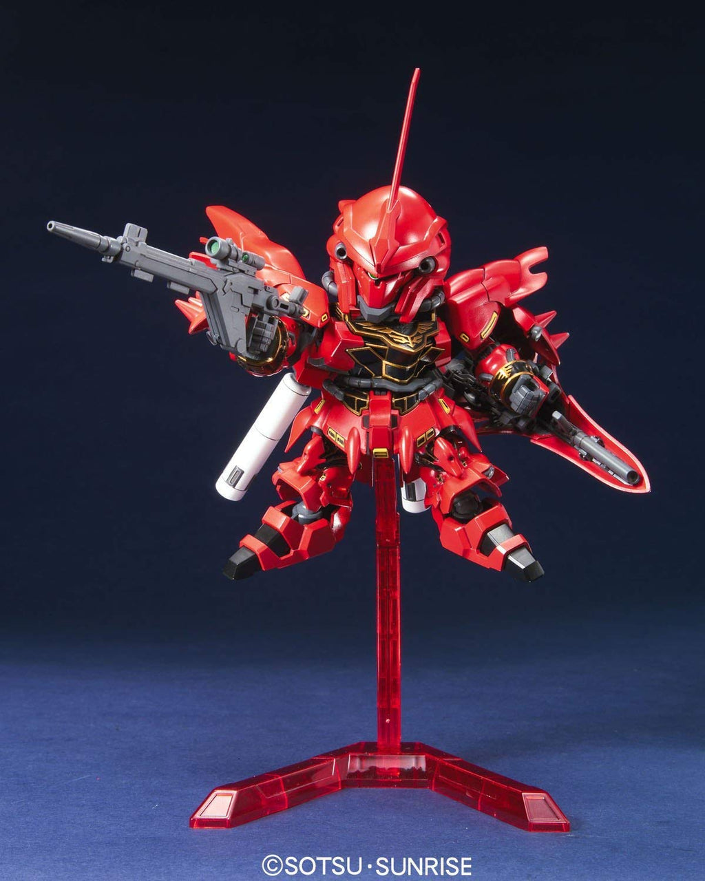 Bandai Spirits SD Gundam BB Senshi No.365 Sinanju Color-Coded Plastic Model