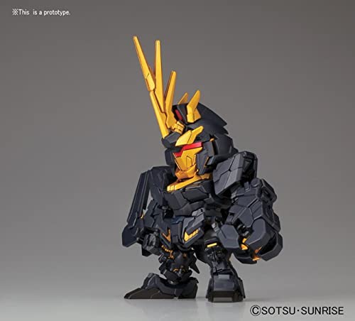 BANDAI Sd Bb 380 Gundam Rx-0 Unicorn Gundam 02 Banshee Plastic Model Kit