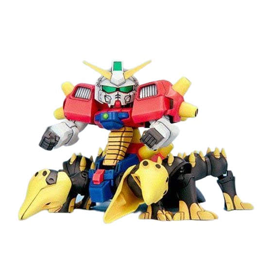 Sd Gundam Bb Warrior 245 Devil Gundam Color-Coded Plastic Model