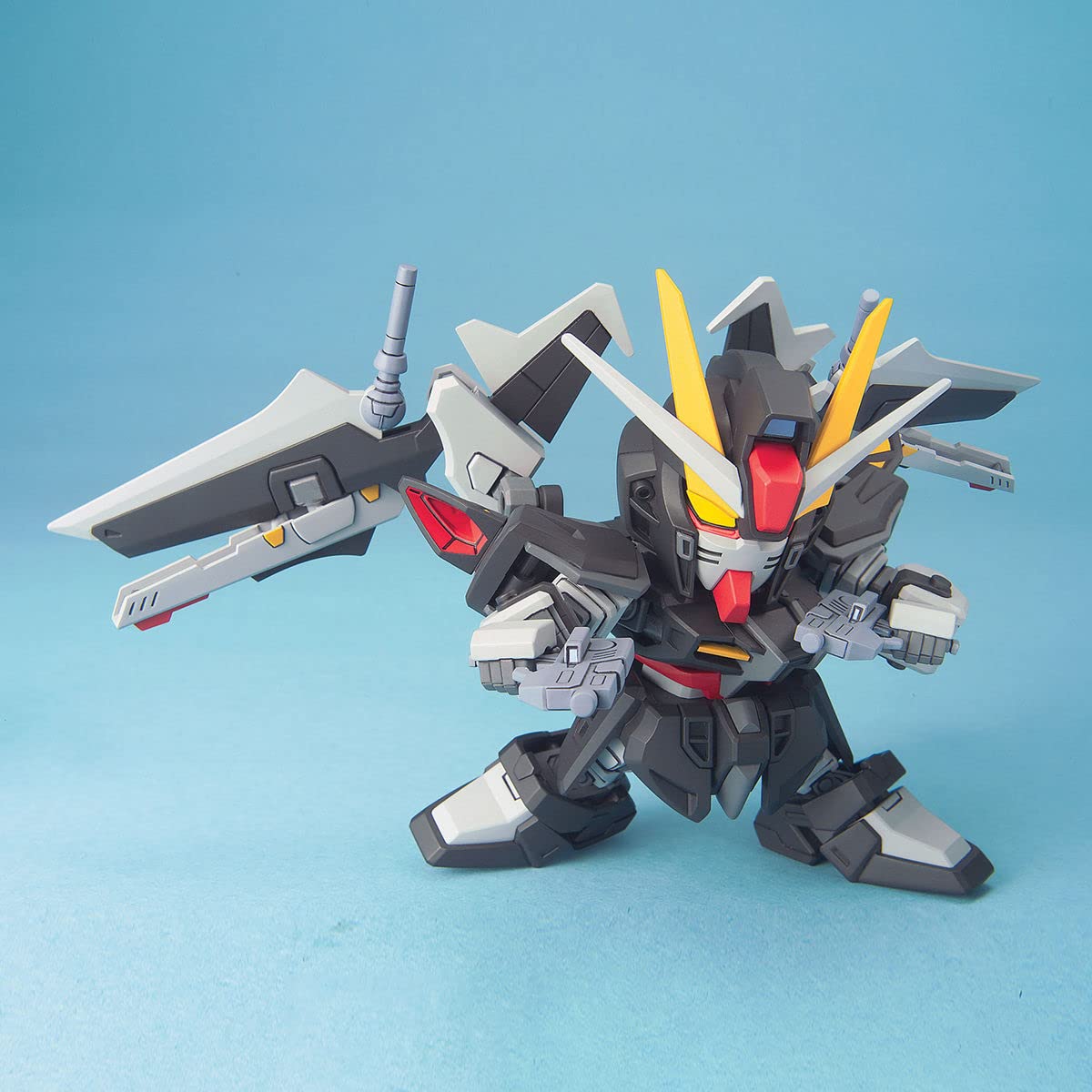 BANDAI Bb Senshi No.293 Strike Noir Gundam Plastic Model