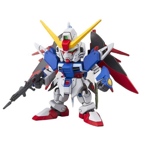Sd Gundam Ex Standard Mobile Suit Gundam Seed Destiny Destiny Gundam Color Coded Plastic Model