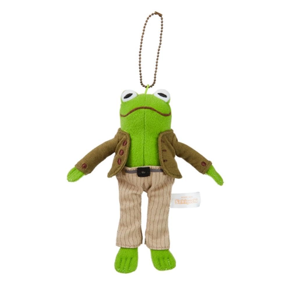 Sekiguchi Frog and Toad Mascot Plush Toy 15cm with Detailed Design