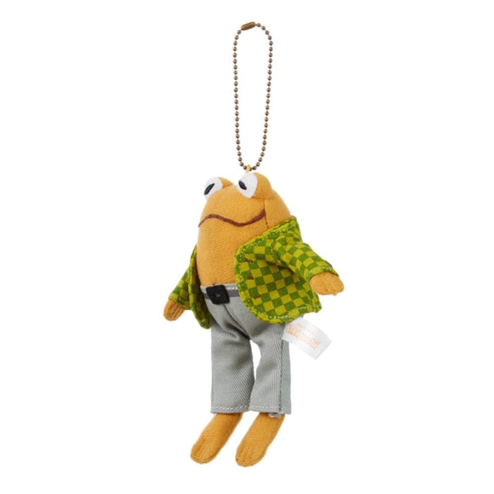 Sekiguchi Toad and Frog Mascot Toy 13cm x 7cm x 4.5cm Plush Figure