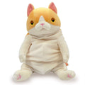Shinada Global Mochi Neko Orange Plush Cat Large 22x22x30cm Mone-0350Ho Series