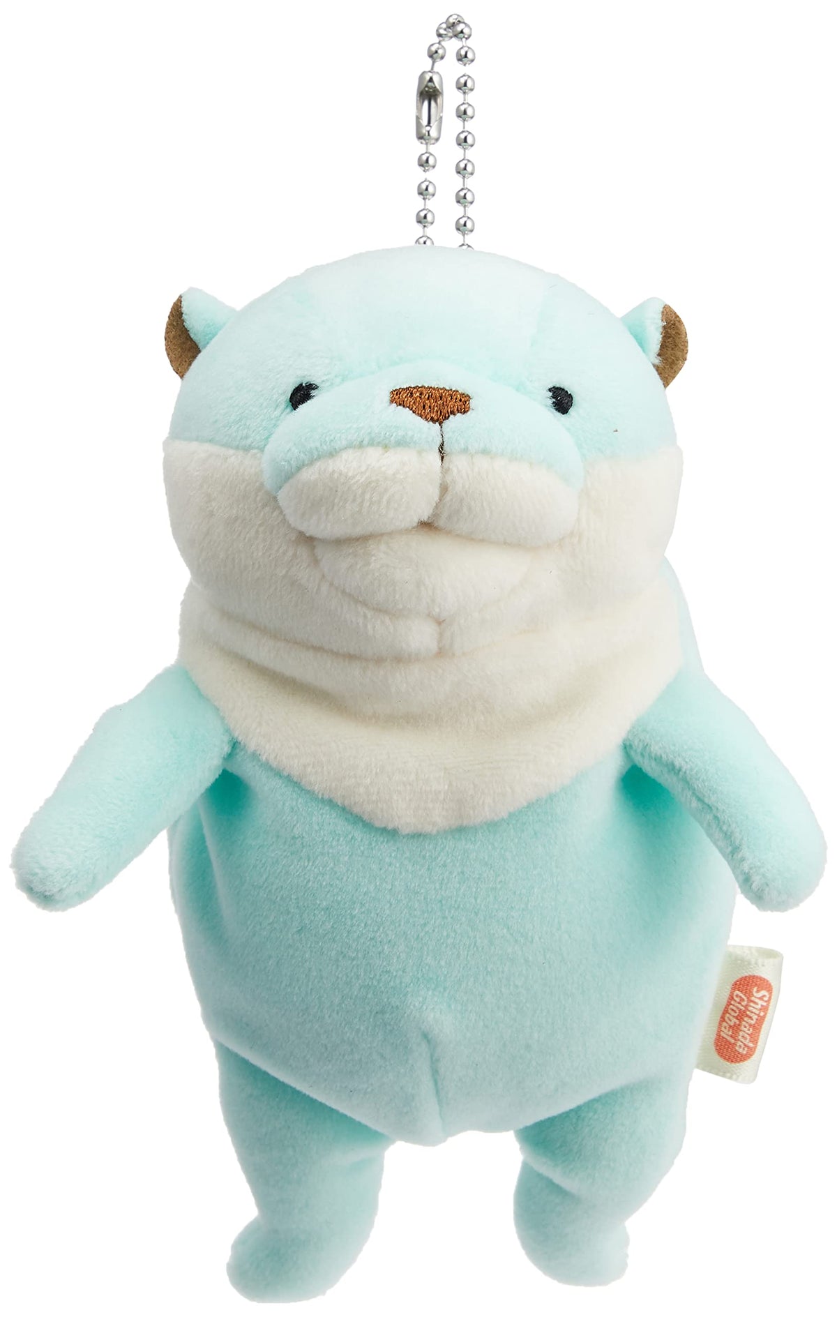 Shinada Global Mochi Series Mini Plush Otter Pastel Mint 7x5x14 cm - Mokw-0088Pm
