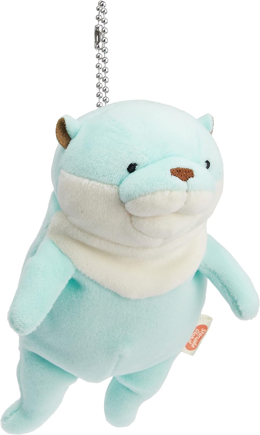 Shinada Global Mochi Series Mini Plush Otter Pastel Mint 7x5x14 cm - Mokw-0088Pm