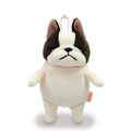 Shinada Global Mochi Series Mobu-0088Py Stuffed Bulldog 7x5x14cm