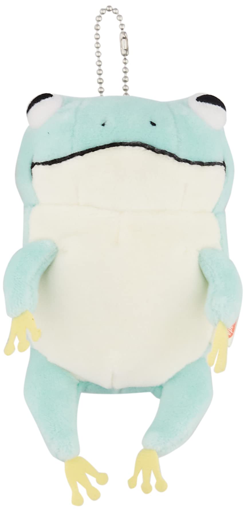 Shinada Global Mochi Series Mini Plush Frog 7x5x14cm - Mochikaeru Light Blue