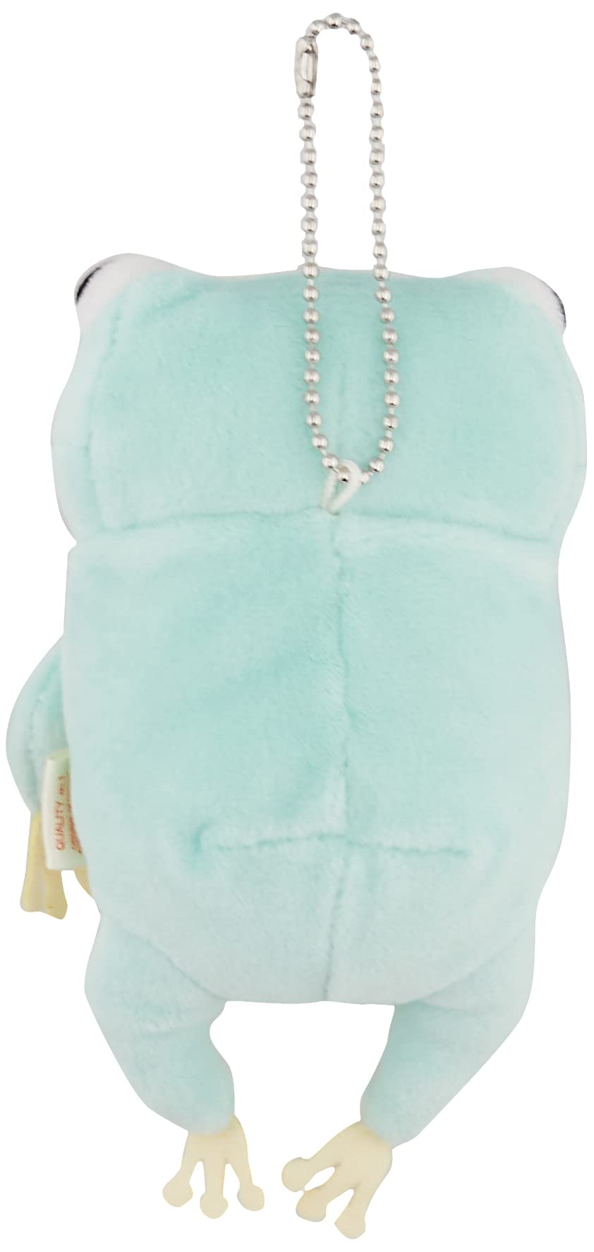 Shinada Global Mochi Series Mini Plush Frog 7x5x14cm - Mochikaeru Light Blue