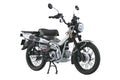 Honda CT125 1/12 Bike Aoshima Matte Armored Silver Metallic