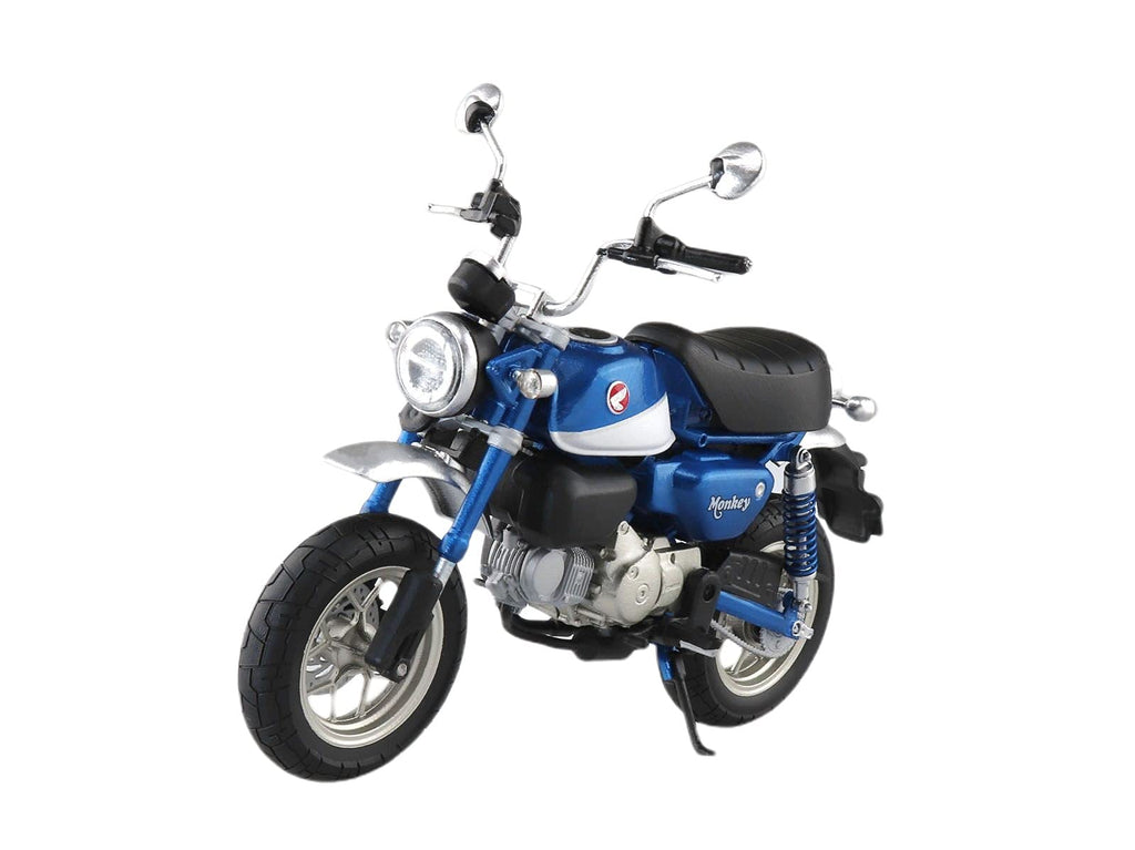 AOSHIMA Skynet 1/12 Honda Monkey 125 Glittering Blue Finished Model