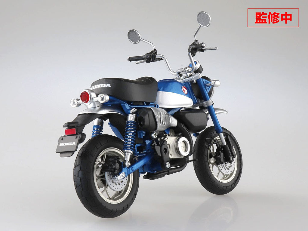 AOSHIMA Skynet 1/12 Honda Monkey 125 Glittering Blue Finished Model