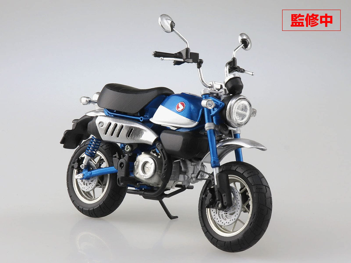 AOSHIMA Skynet 1/12 Honda Monkey 125 Glittering Blue Finished Model