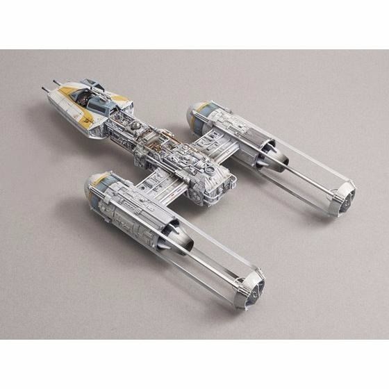Star Wars 1/72 Y-wing Starfighter Plastic Model Kit Bandai