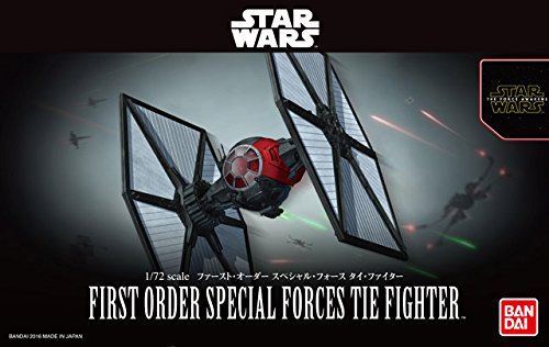 Bandai Spirits 1/72 Star Wars First Order Special Force Tie Fighter Plastic Model