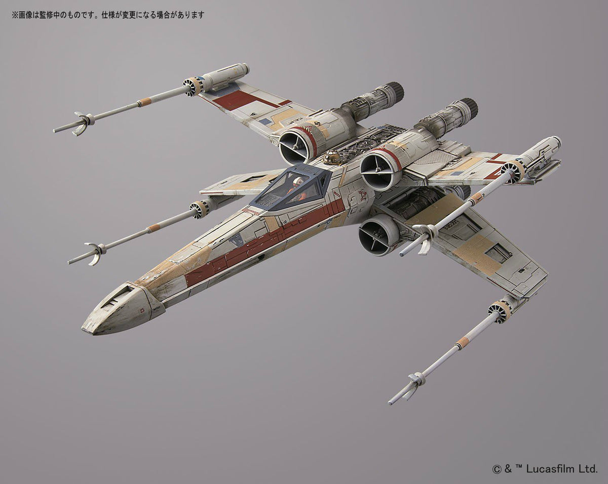 Star Wars Rogue One 1/72 Red Squadron X-wing Starfighter Bandai
