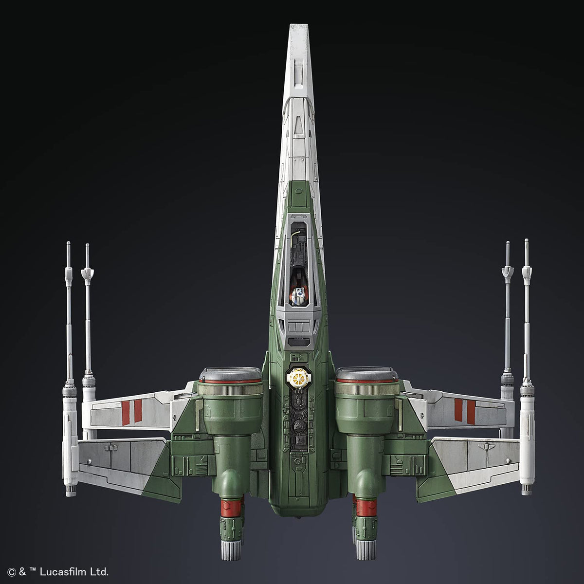 Bandai Spirits Star Wars X-Wing Fighter 1/72 Scale Plastic Model Japan