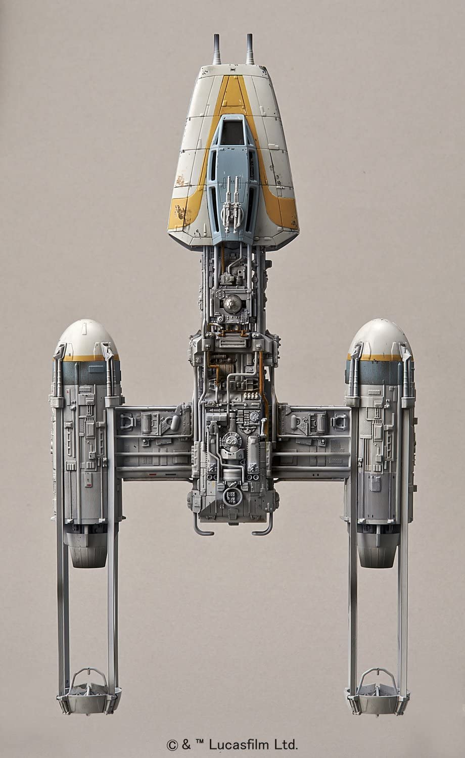 Bandai Star Wars: Y-Wing Starfighter The Workhorse Starfighter Japanese Toy Model