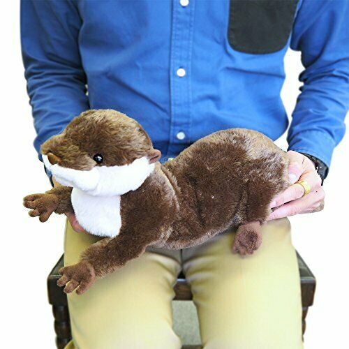 Sun Lemon Knee Otter Stuffed Animal P-4822
