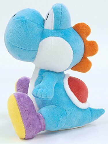 Super Mario All Star Collection Plush Light Blue Yoshi S