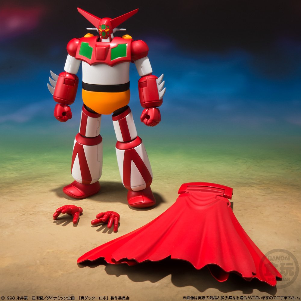 BANDAI CANDY 224488 Super Mini-Pla Getter Robot Armageddon Vol.1 1 Box 3 Pcs. Set