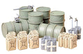 Tamiya 1/35 German Fuel Drum Set Model Kit