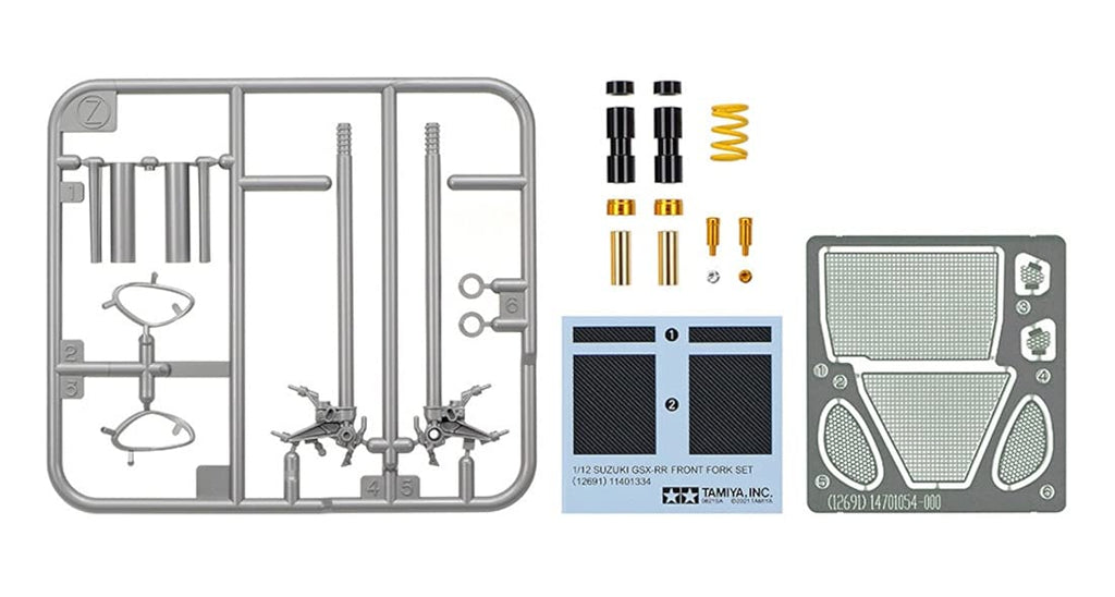 TAMIYA  1/12 Suzuki Gsx-Rr '20 Front Fork Set