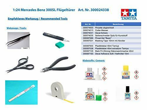 Tamiya 1/24 Mercedes Benz 300 Sl Plastic Model Kit