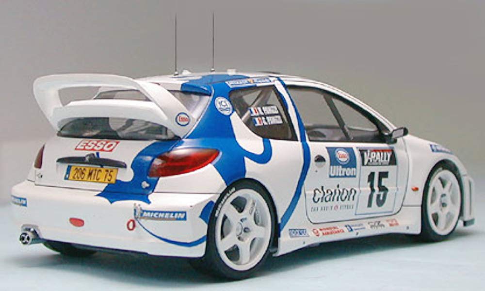 TAMIYA 24221 Peugeot 206 Wrc 1/24 Scale Kit