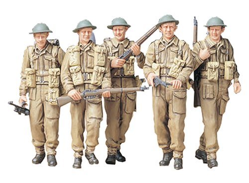 Tamiya 1/35 British Infantry On Patrol Model Kit