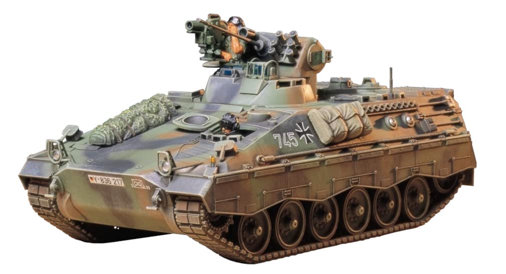 Tamiya 1/35 Military Miniature Series No.162 German Infantry Marder 1A2 Milan Model 35162