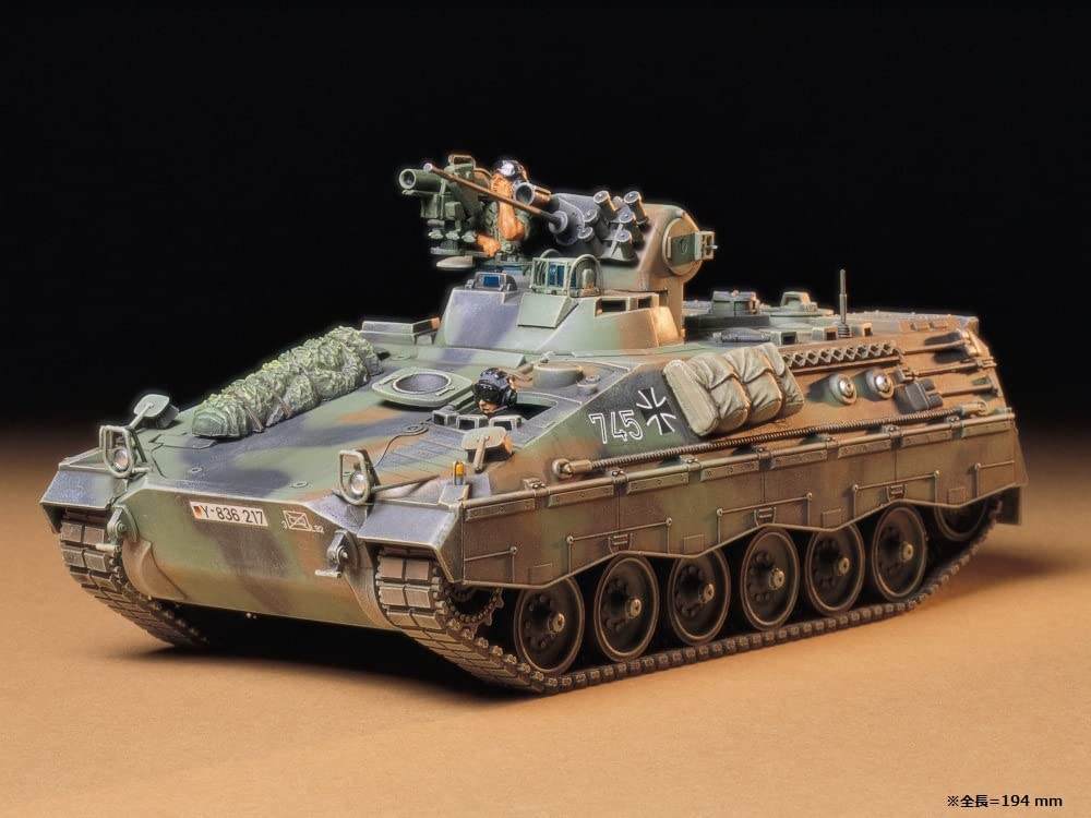 Tamiya 1/35 Military Miniature Series No.162 German Infantry Marder 1A2 Milan Model 35162