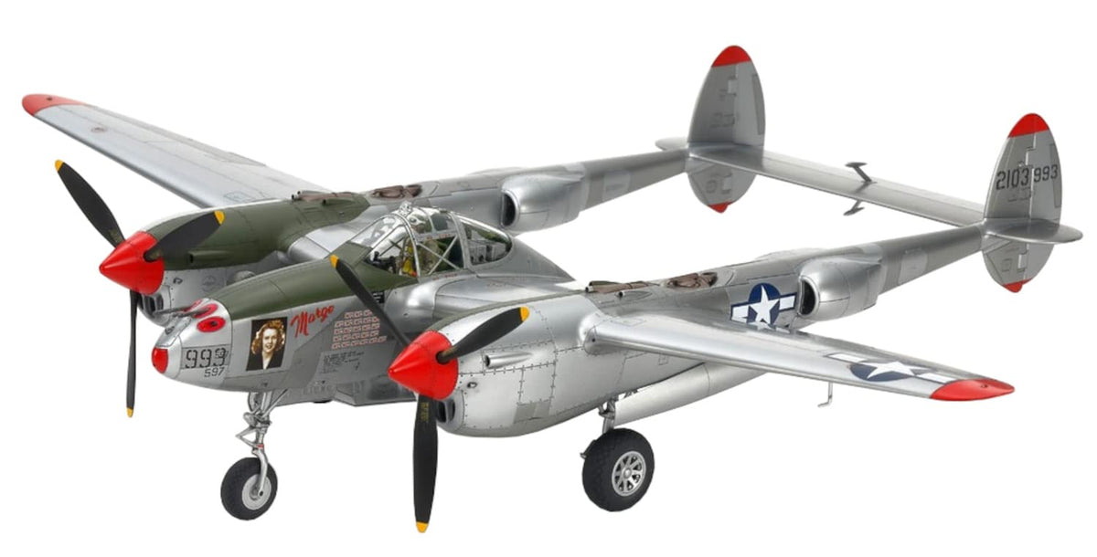 TAMIYA 1/48 Lockheed P-38J Lightning Plastic Model
