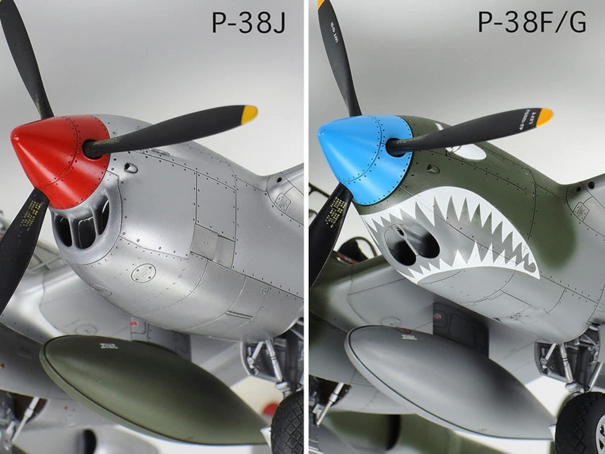 TAMIYA 1/48 Lockheed P-38J Lightning Plastic Model
