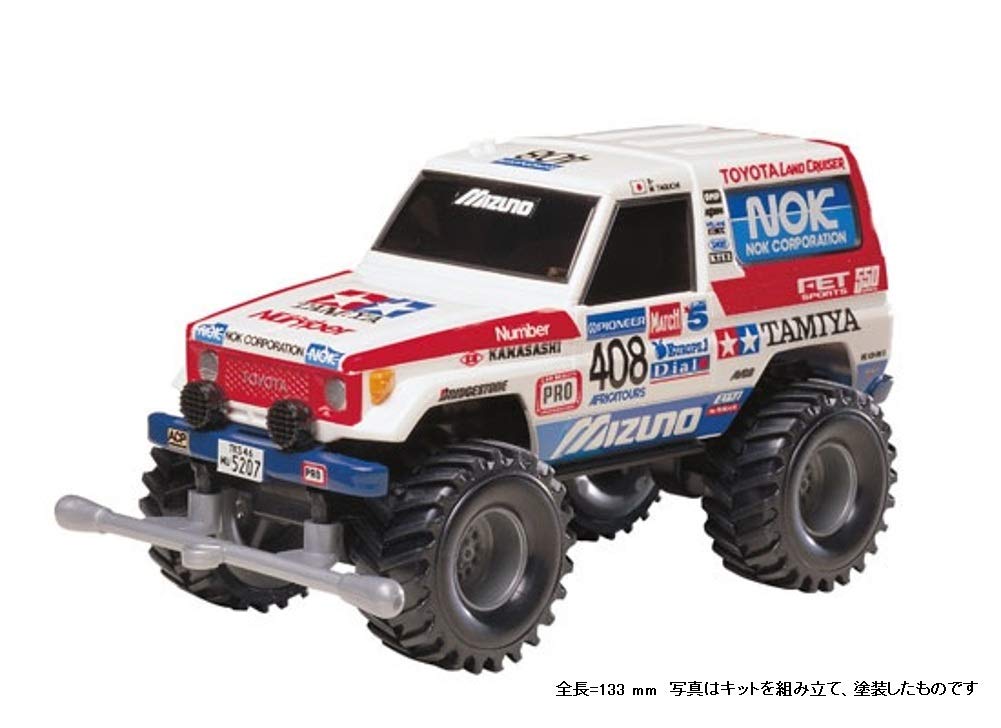 TAMIYA 19013 Mini 4Wd Toyota Land Cruiser '90 Paris-Dakar 1/32