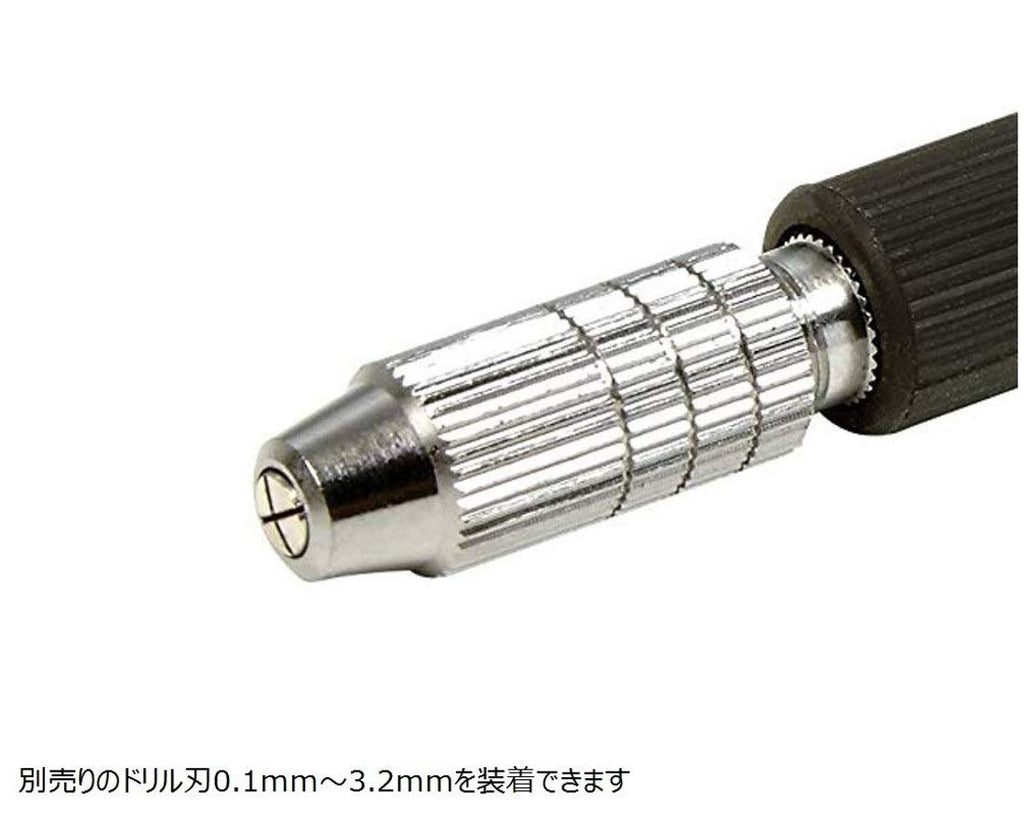 Tamiya Craft Tool Series No.112 Precision Pin Vise Dr (0.1-3.2Mm) Plastic Model Tool 74112