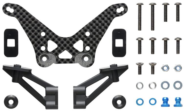 Tamiya Hop Up Options No 2061 Td4 Td2 Carbon Damper Stay Rear Japan 22061