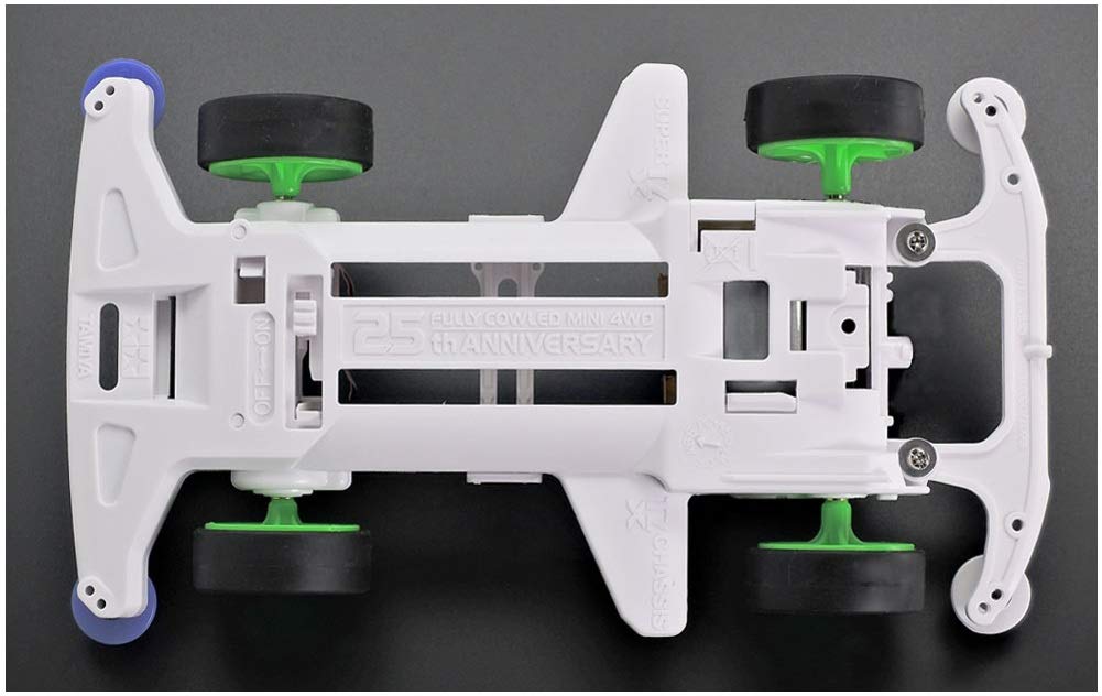 TAMIYA 95126 Mini 4Wd Cyclone Magnum Memorial Super Tz-X Chassis Fully Cowled Mini 4Wd 25Th Anniv. 1/32